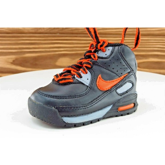 Nike Toddler Boys 4 Medium Black Running Synthetic 317217081 - Picture 1 of 7